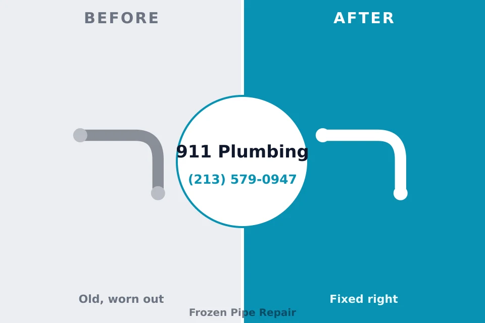 Before and after: plumbing company Pagosa Springs, CO